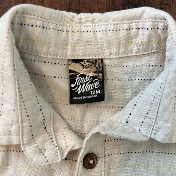 First Wave Button Down - Picture 3 of 3
